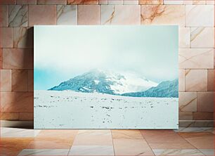 Πίνακας, Snow-covered Mountain Peak Χιονισμένη βουνοκορφή