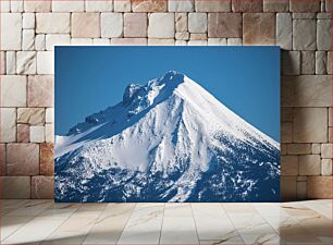 Πίνακας, Snow-Covered Mountain Peak Χιονισμένη βουνοκορφή