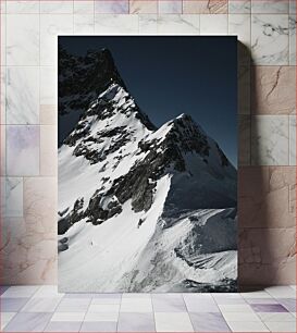 Πίνακας, Snow-Covered Mountain Peaks Χιονισμένες βουνοκορφές