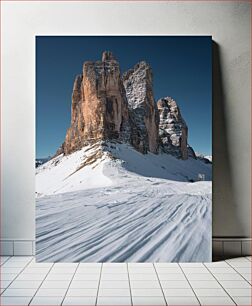Πίνακας, Snow-covered Mountain Peaks Χιονισμένες βουνοκορφές