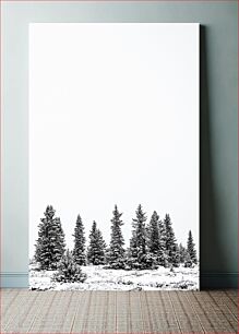Πίνακας, Snow-Covered Pine Trees Χιονισμένα πεύκα