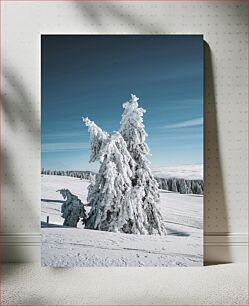 Πίνακας, Snow-Covered Trees in Winter Χιονισμένα δέντρα το χειμώνα