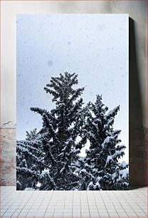 Πίνακας, Snow Covered Trees Χιονισμένα Δέντρα