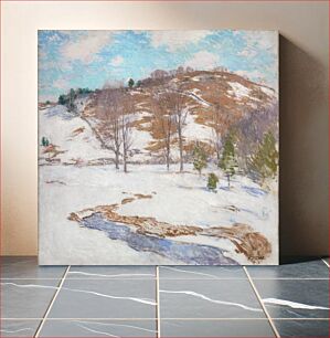 Πίνακας, Snow in the Foothills, Willard L. Metcalf