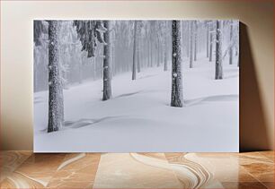 Πίνακας, Snowy Forest in Winter Χιονισμένο δάσος τον χειμώνα