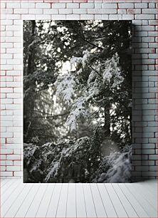 Πίνακας, Snowy Forest Χιονισμένο Δάσος