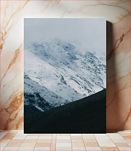 Πίνακας, Snowy Mountain Landscape Χιονισμένο Ορεινό Τοπίο