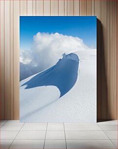 Πίνακας, Snowy Mountain Landscape Χιονισμένο Ορεινό Τοπίο