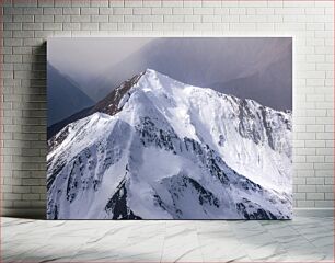 Πίνακας, Snowy Mountain Peak Snowy Mountain Peak