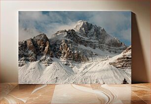 Πίνακας, Snowy Mountain Peaks Snowy Mountain Peaks