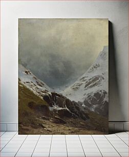 Πίνακας, Snowy mountainsides, 1875 - 1904, Vasili Verestshagin