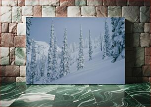 Πίνακας, Snowy Pine Forest Χιονισμένο πευκοδάσος