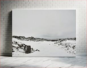 Πίνακας, Snowy Rocky Landscape Χιονισμένο Βραχώδες Τοπίο