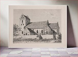Πίνακας, Søborg church by Jacob Kornerup