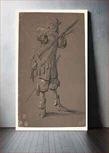 Πίνακας, Soldier with rifle by Johan Le Ducq