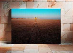 Πίνακας, Solitary Figure in the Desert Μοναχική Φιγούρα στην Έρημο