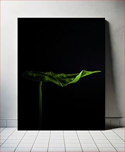 Πίνακας, Solitary Green Leaf Μοναχικό πράσινο φύλλο