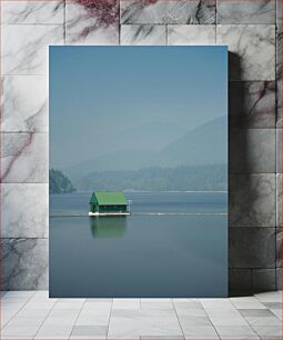 Πίνακας, Solitary House on a Lake Μοναχικό Σπίτι σε Λίμνη
