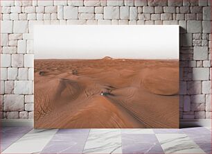 Πίνακας, Solitary Journey in the Desert Μοναχικό Ταξίδι στην Έρημο