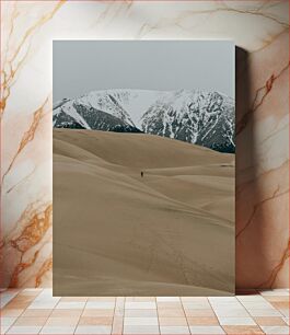 Πίνακας, Solitary Journey Through the Desert Μοναχικό Ταξίδι στην Έρημο
