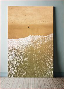 Πίνακας, Solitary Moment on the Beach Μοναχική στιγμή στην παραλία