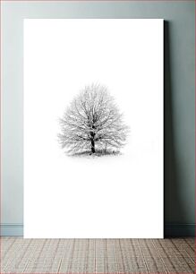 Πίνακας, Solitary Snow-Covered Tree Μοναχικό Χιονισμένο Δέντρο