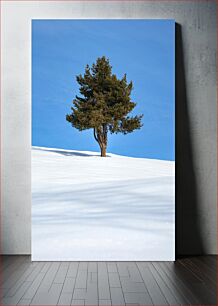 Πίνακας, Solitary Tree in Snow Μοναχικό δέντρο στο χιόνι