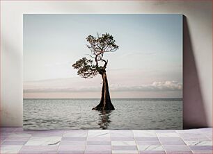 Πίνακας, Solitary Tree in Water Μοναχικό δέντρο στο νερό