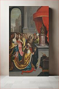 Πίνακας, Solomon's idolatry, Frans Francken II