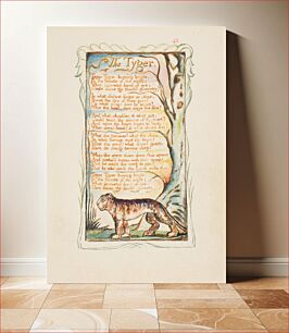 Πίνακας, Songs of Innocence and of Experience: The Tyger by William Blake