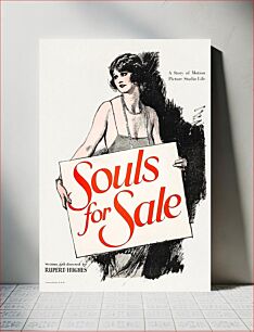 Πίνακας, Souls for Sale poster (1923) chromolithograph by Goldwyn Pictures