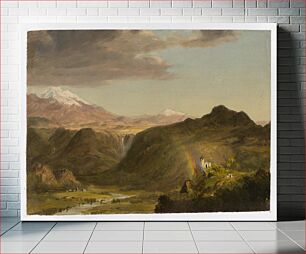Πίνακας, South American Landscape, Frederic Edwin Church