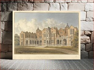 Πίνακας, South view of Holland House, Middlesex, the Seat of Lord Holland