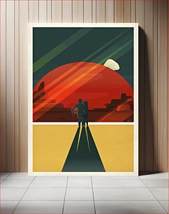 Πίνακας, Space Travel Poster (2015)