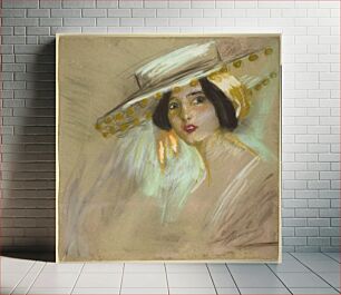 Πίνακας, Spanish Fantasy II (Juliet Fremont) by Alice Pike Barney, born Cincinnati, OH 1857-died Los Angeles, CA 1931