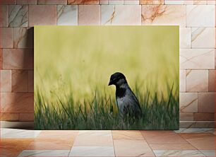 Πίνακας, Sparrow in the Grass Σπουργίτι στο γρασίδι