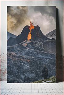 Πίνακας, Spectacular Volcanic Eruption Θεαματική ηφαιστειακή έκρηξη