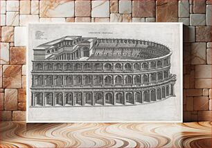 Πίνακας, Speculum Romanae Magnificentiae: Theater of Marcellus, Antonio Lafréry