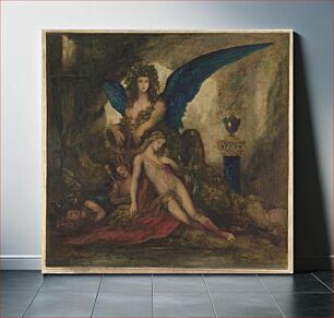 Πίνακας, Sphinx in a Grotto (Poet, King and Warrior) by Gustave Moreau