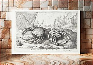 Πίνακας, Spider crab? by Albert Flamen
