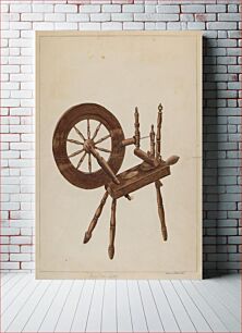 Πίνακας, Spinning Wheel (1935–1942) by Ludmilla Calderon