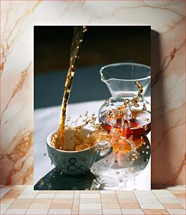Πίνακας, Splash of Coffee Παφλασμός καφέ