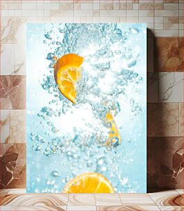 Πίνακας, Splashing Citrus Πιτσίλισμα εσπεριδοειδών