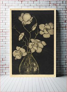 Πίνακας, Spring Blossoms (Tree Magnolia), Bertha Jaques