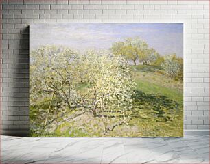 Πίνακας, Spring (Fruit Trees in Bloom) (1873) by Claude Monet