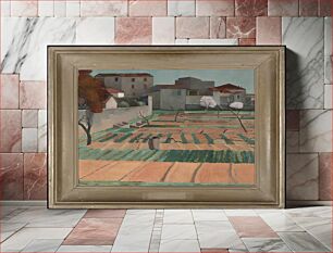 Πίνακας, Spring in cagnes, 1932, Carl Wargh