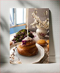 Πίνακας, Springtime Tea and Pastry Ανοιξιάτικο τσάι και ζαχαροπλαστική