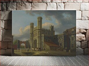 Πίνακας, St. Augustine's Gate, Canterbury by Michael Angelo Rooker
