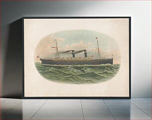 Πίνακας, ["St Louis" mail ship at sea]