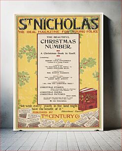 Πίνακας, St. Nicholas, the beautiful Christmas number